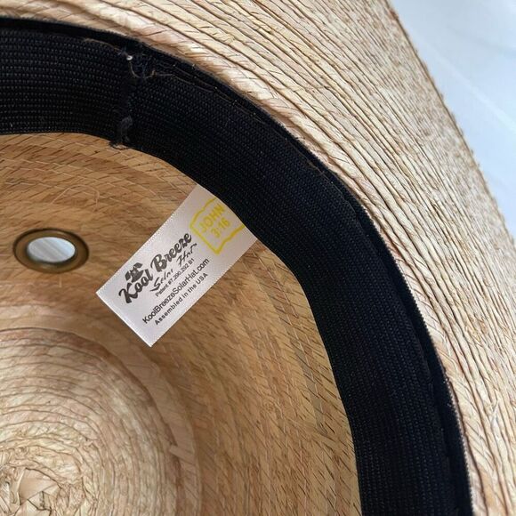 Kool Breeze Solar Fan Straw Cooling Cowboy Hat main image 6